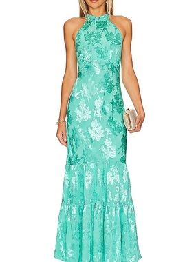 SAYLOR maxi dress sea foam